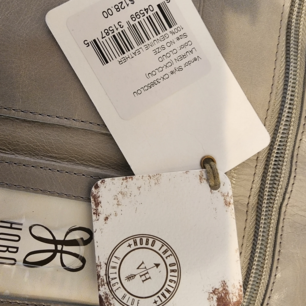 NWTO Hobo, The Lauren cluth-wallet. Grey.. brand new,  never used. - Picture 7 of 16